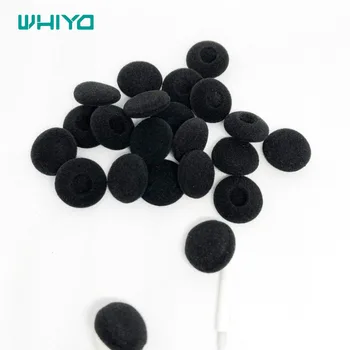 Whiyo 10 Чифта Сменяеми накрайници за слушалки Мека Порести Поролоновая тампон амбушюры за слушалки Sennheiser MX170 MX 170
