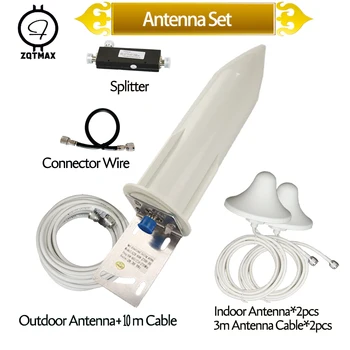 ZQTMAX Omni грибовидная антена 30dBi комуникационна антена за cdma, gsm, dcs 1900 2600 2g, 3g, 4g усилвател на мобилен lte сигнал ретранслатор