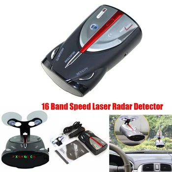 Автомобилен детектор XRS9880, лазерен антирадар, автомобилен детектор, led дисплей 360 Angel, мобилен радарный велосиметр, автомобилна електронна куче