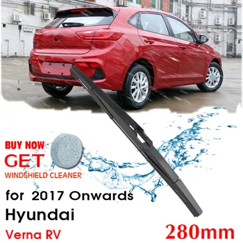 Автомобилна Четка за Задното Стъкло Чистачки на Предното Стъкло Чистачки на предното стъкло За Hyundai Verna RV Хетчбек 280 мм 2017 Година на Издаване Автоаксесоари