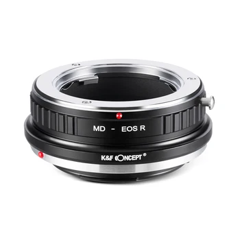 Адаптер за закрепване на обектива K & F Concept, за да обективи Minolta MD MC Mount към камерата Canon EOS R
