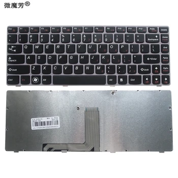 Американската сива Нова английска клавиатура За лаптоп Lenovo Z470 AM Z470AT Z470AX Z470K Z470G Z475 Z370 Z370 Z470AM Z470G Z475 Z375