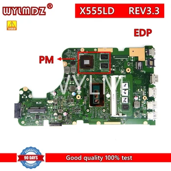 Б/X555LD EDP 4 GB RAM памет REV3.3 дънна Платка за Asus X555LN NB X555LP LB LJ LF LA X555L A555L K555L F555L W519L дънна Платка на лаптоп