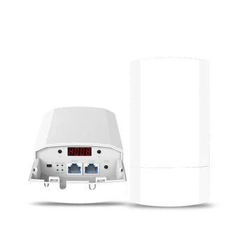 Безжичен ретранслатор Wifi мост външен Wifi рутер 2,4 G 300 Mbit/с Удължител на далечни разстояния 1 км Покритие на Wi-Fi за камерата штепсельная вилица ЕС