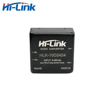 Безплатна доставка на 10 бр./лот от 9-36 до 24 420 ma постоянен ток понижающая изолация HLK-10D2424 Hi-Link