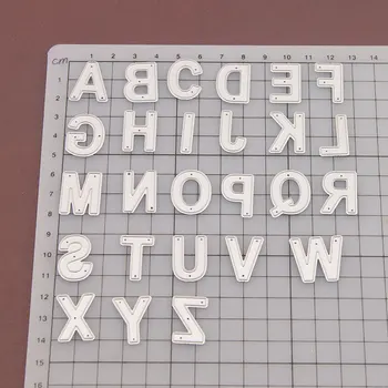 Буквите от Азбуката Метални Режещи Печати за 