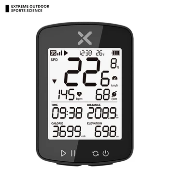 Велосипеден GPS безжичен компютър за измерване на скоростта на пътен велосипед МТВ ANT Водоустойчив умни електромера за измерване на скоростта за езда