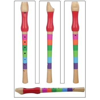 Висококачествена дървена флейта с осем дупки, дървен детски професионален музикален инструмент за детски подарък