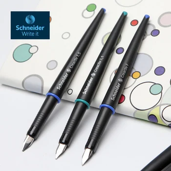 Висококачествена немска художествена химикалка Schneider, оригиналната писалка за рисуване, креативна писалка за подпис, подаръчен комплект 0,5 мм/1,1 мм/1.5 мм