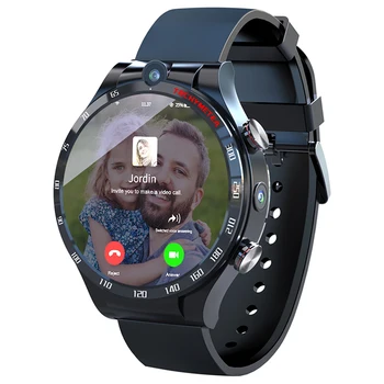 Висококачествени помощни крачкомер услуги на Google Play, поддържани смарт часовник с камера и слот за SIM карта