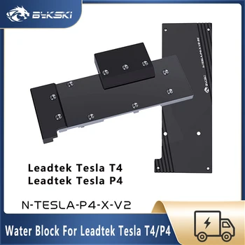 Воден блок Bykski Tesla P4 T4 За Leadtek Tesla P4 / T4, Охладител за вода Графични карти На Поръчка, Радиатор, охлаждане на PC GPU една седалка, всички метални
