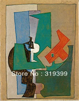 Възпроизвеждане на картини с маслени бои върху лененото платно, пиедестал-1920 Пабло Пикасо, музейное качество, безплатна бърза доставка, ръчна изработка