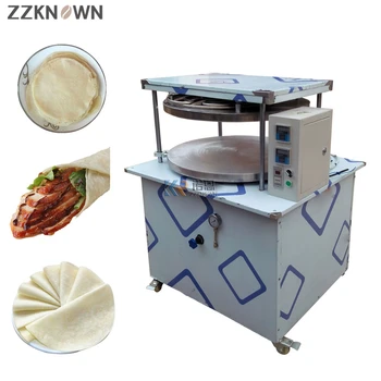 Гореща разпродажба Хидравлична тестопрессовочная машина за приготвяне на плоски палачинки пържена патица Роти Chapati, машина за приготвяне на питки, арабски хлебопечка
