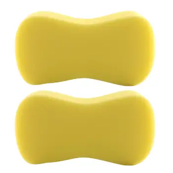 Гъба за миене на колата сверхбольшого размер от почистване на целулоза, сверхпоглощающая многофункционална гъба за почистване - жълт 2