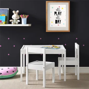 Детски комплект Baby Relax Хънтър от 3 теми, детска маса и стол бял