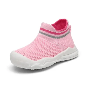 Детски обувки, нескользящие детски маратонки LightSoft, ежедневни обувки на равна подметка, детски спортни обувки за момичета и момчета, размери