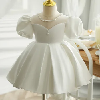 Детско принцеса рокля, рокли за момичета на парти и тържество, на церемониалния рокля за малка цветни момичета рокля за причастие, 4, 5, 6 години