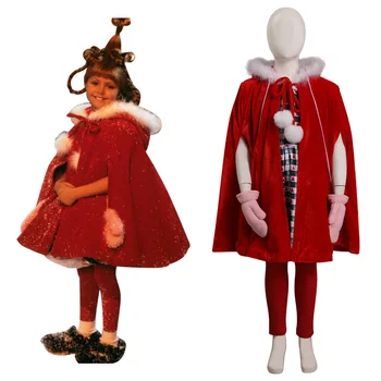 Децата са момичета, като открадна Коледен костюм Синди за cosplay, рокли, тоалети, кралят костюм за Хелоуин
