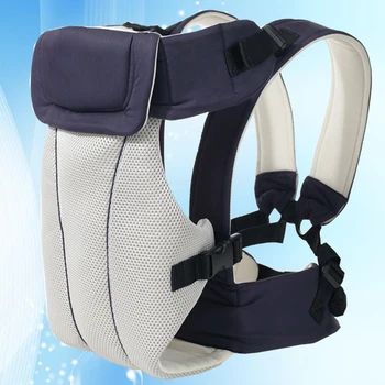 Дишаща детски презрамка с хоризонтален обхват и многофункционален уред за носене на гърба Удобен, безопасен и без ръце