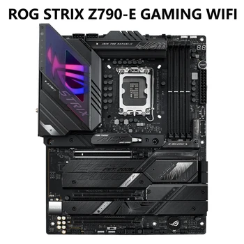 Дънна платка ASUS ROG STRIX Z790-E GAMING WIFI 6E LGA 1700 Intel 12-ти и 13-то поколение ATX Gaming PCIe 5.0, DDR5, 18 + 1 степени на хранене, 2,5 Gb