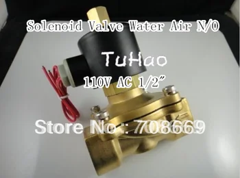 Електрически електромагнитен клапан Воден въздушен N/O 110 vac 1/2 