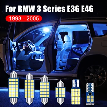 За BMW Серия 3 E36 E46 M3 316i 318i 323i 320i 325i 328i 318d 320d 330d Автомобилни Лампи За Четене Тоалетен Огледало Жабката Лампи за Багажника