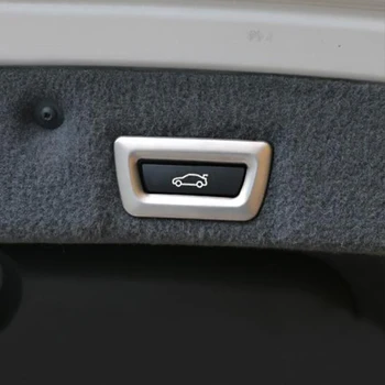 За BMW серия 5 G30 2017 2018, ABS мат автомобили стикер, включете задната врата, декоративни тампон, аксесоари за подреждане на автомобили, 1 бр.