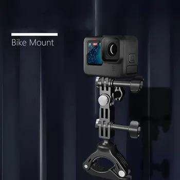 За GoPro 11 10 9 8 Аксесоари за велосипеди Държач за монтиране върху кормилото под наем за монтиране на стена за DJI аксесоари за екшън-камера за телефон