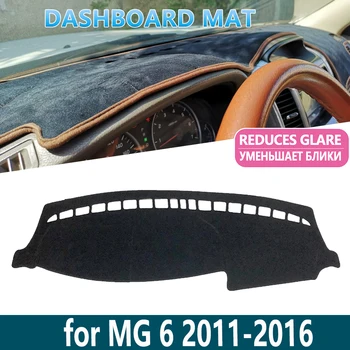 за MG 6 MG6 GT Magnette 2010 ~ 2016 2012 Auto Кутията на таблото на сенника Противоскользящий Мат Килими Възглавница Аксесоари за интериора на Колата