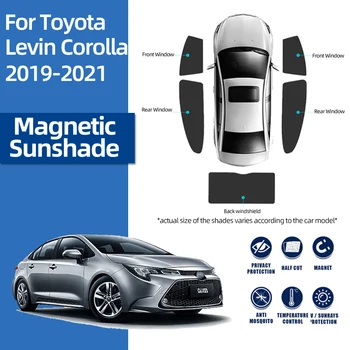 За Toyota Corolla Седан E210 2019-2022 Магнитен Авто Сенника На Предното Предното Стъкло Шторка Задното Странично Прозорец На Сенника