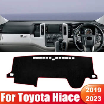 За Toyota Hiace Granvia Commuter 2019 2020 2021 2022 2023 Таблото На Автомобила Козирка Подложка За Приборного Масата Нескользящий Мат Аксесоари