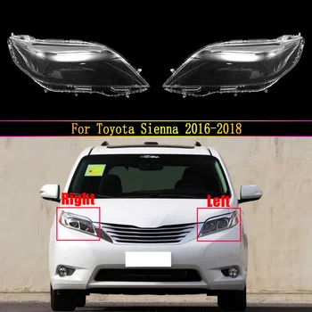 За Toyota Sienna 2016 2017 2018 фарове Капак фарове обвивка маска Бутик Прозрачен капак лампа фарове обвивка