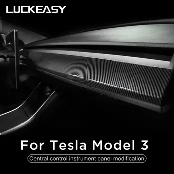 За автомобил Tesla Model 3 Централен пулт за управление на арматурното панел Model3 2023 Комплект централната конзола Защита на аксесоари за интериора