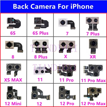 Задната Камера На iPhone 6S 7 8 Plus SE Задна Камера Заден Основните Обектив Гъвкав Кабел за Камера За iphone X XR XS MAX 11 12 PRO Камера