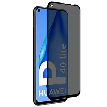 Защитно фолио за екран от закалено стъкло на личния живот, за Huawei P40 Lite P30 P20 P10 Plus Nova 5i NVOA 4E NVOA 3Д С Пълно покритие