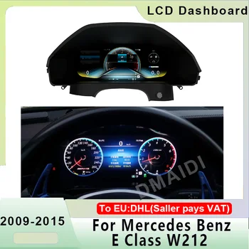 Измерване на скоростта на превозното средство, LCD цифров клъстер, виртуален кокпит, главното устройство, аксесоари, дисплей на арматурното табло, за да Benz E Class W212 2009-2015