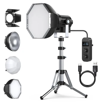 Комплект Заполняющего светлина за Микрофотографии VIJIM Ulanzi Mini с Дюза-прожектором за Снимки на малки фигури 2500 К-10000 K COB