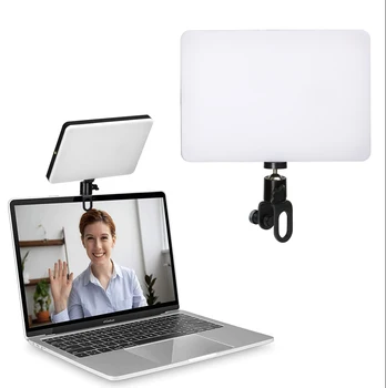 Комплект Конферентна осветление Лампа Dimmable LED Видео Светлина За Отдалечена Работа на Лаптопа видео-конферентна връзка Мащабиране Разговор Самостоятелно Излъчване