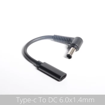 Конектор USB Type C женски до 6.0 *1.4 мм штекерный конвертор Жак адаптер dc адаптер за лаптоп, кабел за зареждане, кабел за преносими КОМПЮТРИ SONY