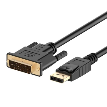 Конектор за свързване на дисплея (DP) към кабел, позлатени, 6 фута