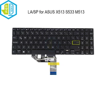 Латинска Арабска Клавиатура за Подмяна на Клавиатура За Лаптоп ASUS VivoBook S533 S533EA S533E S533FA M513 X513 X513EP X513UA 510GLA00