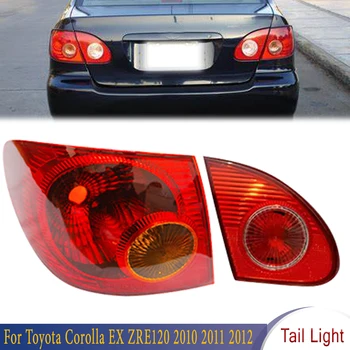 Ляв десен заден броня от страна на вътрешната страна на задната лампа без крушка Задни противотуманный фенер на задна скорост, за Toyota Corolla EX 2007 2008 2009
