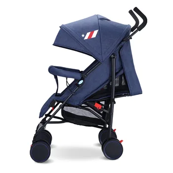 Лятна количка е Лесна преносима сгъваема, може да седи и да се лежи Проста европейската количка за Детски чадър кола