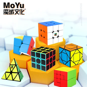 Магически куб MoYu Meilong 3x3 2x2 професионални специално огледало 3 × 3 автострада пъзел е Детска играчка, 3x3x3 на оригиналния унгарски Cubo Magico