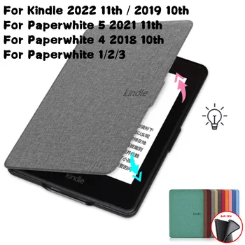 Магнитен Smart-калъф за Amazon Kindle Paperwhite 5 Signature 11-то поколение 2021 6.8 Kindle 2022 11-ти Paperwhite 10-ти, 7-ми Корица