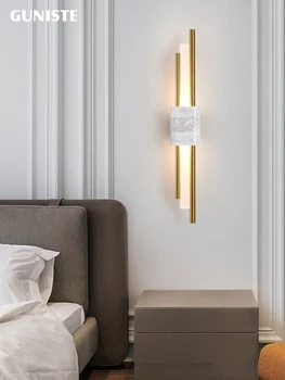Малка странична лампа за спални, модерният и минималистичен хотел се състои от коридор, луксозна и минималистичная всекидневна, ТВ-фон, стенно осветление