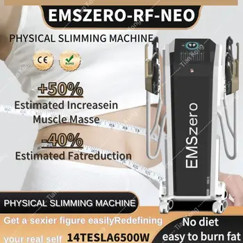 Машина за извайване на тялото EMSzero Нео капацитет 6500ВТ Ems за стимулация на мускулите, електромагнитен Hi-emt салон за отслабване
