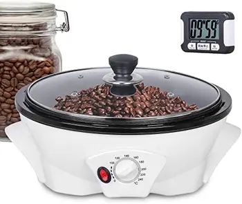 Машина за Печене на кафе Машина за Печене на Кафе на Зърна кафе Магазин Домашна употреба, 500 г /1,1 килограма (актуализация 110-120)