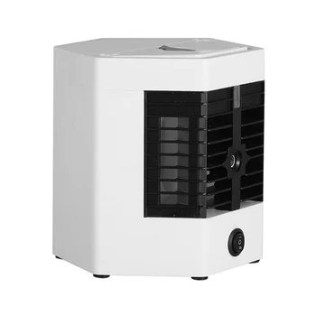 Мини вентилатор за климатик, настолен вентилатор, охладител, USB преносим вентилатор-охладител за инсталация, настолен вентилатор, водно охлаждане