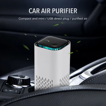 Мини Пречиствател на Въздух За Автомобил, Дом, Малошумные пречистватели на въздух, USB Преносим въздушния филтър, Средство За Премахване на Прах, Формальдегидный Дим, Освежители за Въздух